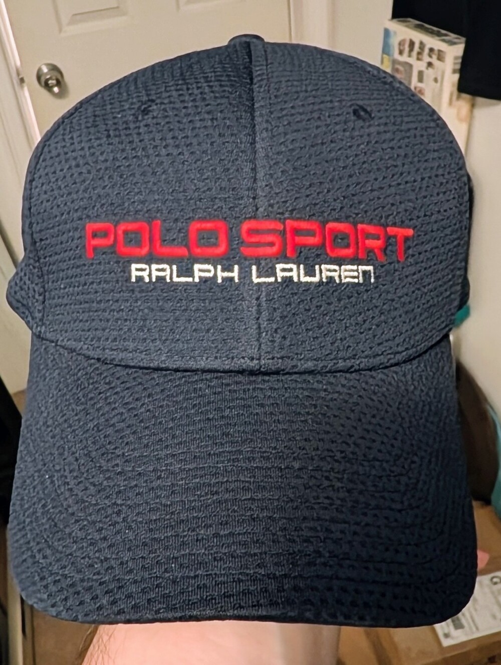 Navy Blue Polo Sport Cap